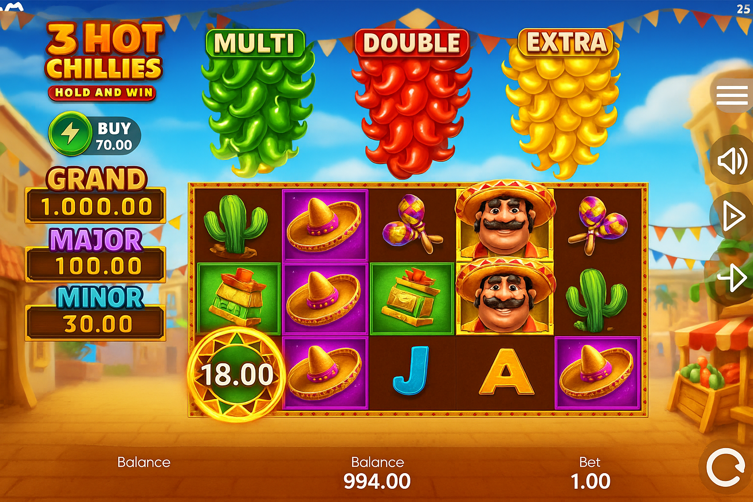 3 Hot Chillies gameplay